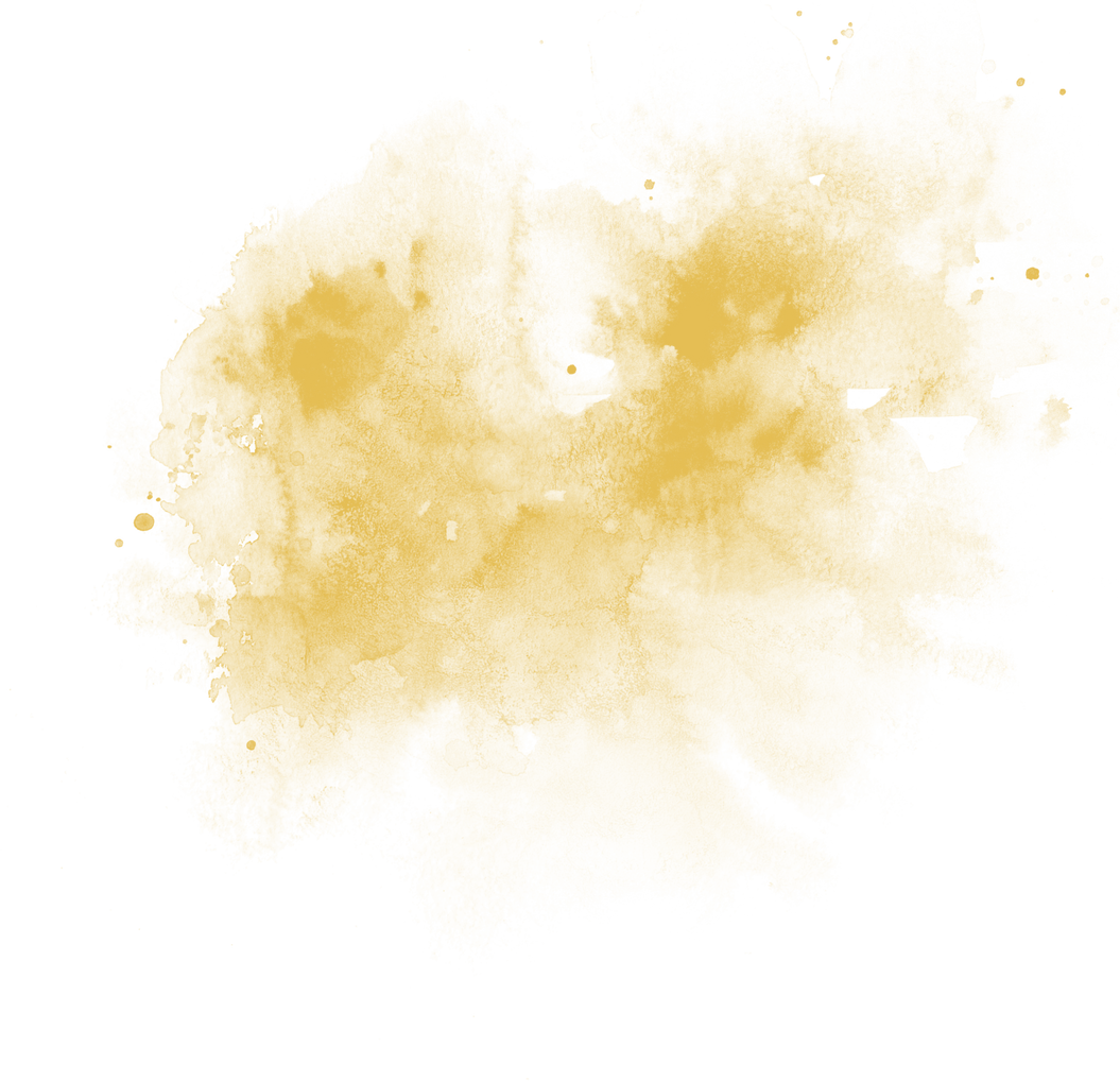 Yellow Watercolor Splash Background